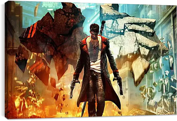 Постер на подрамнике - Devil May Cry Постер на подрамнике - Devil May Cry
