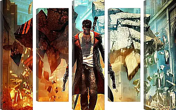 Модульная картина - Devil May Cry Модульная картина - Devil May Cry
