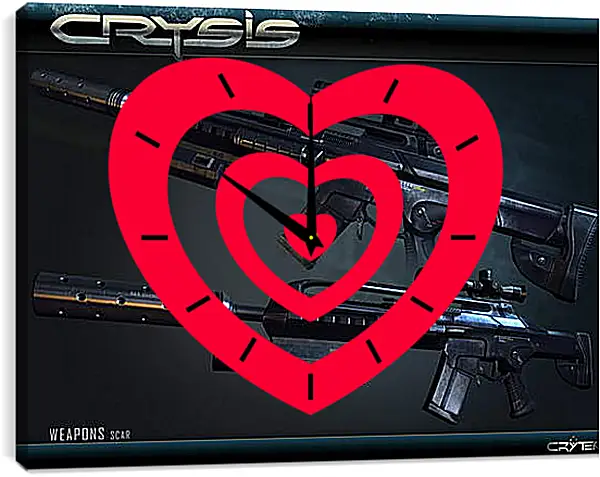 Часы картина - Crysis Часы картина - Crysis