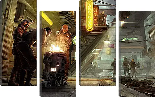 Модульная картина - Star Wars 1313 Модульная картина - Star Wars 1313