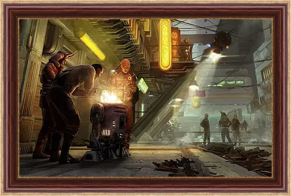 Картина в раме - Star Wars 1313 Картина в раме - Star Wars 1313