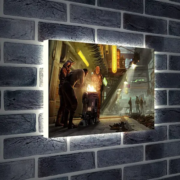 Лайтбокс световая панель - Star Wars 1313 Лайтбокс световая панель - Star Wars 1313