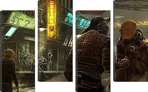 Модульная картина - Star Wars 1313 Модульная картина - Star Wars 1313