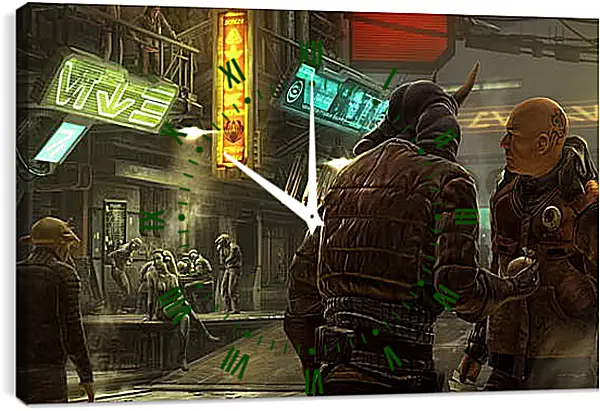 Часы картина - Star Wars 1313 Часы картина - Star Wars 1313
