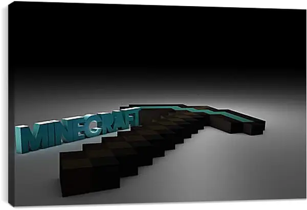 Постер на подрамнике - Minecraft Постер на подрамнике - Minecraft