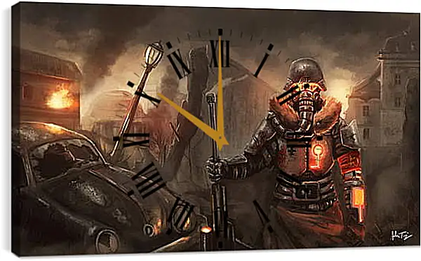 Часы картина - Fallout Часы картина - Fallout