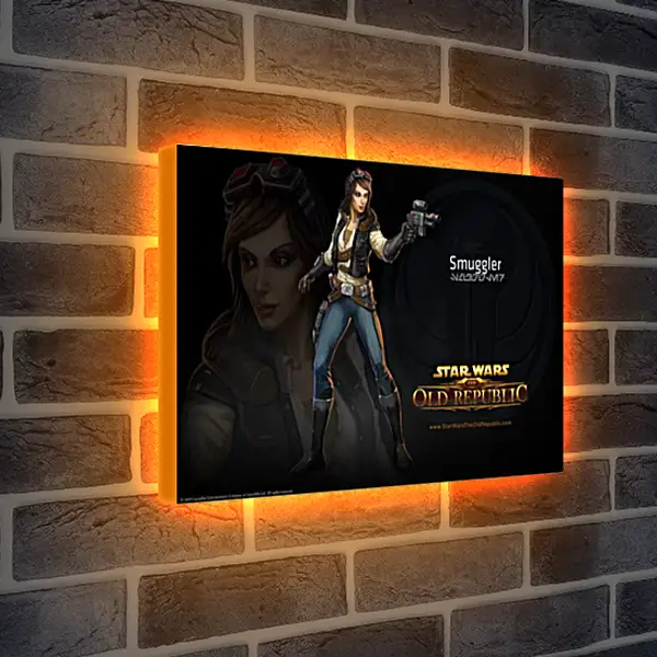 Лайтбокс световая панель - Star Wars: The Old Republic Лайтбокс световая панель - Star Wars: The Old Republic