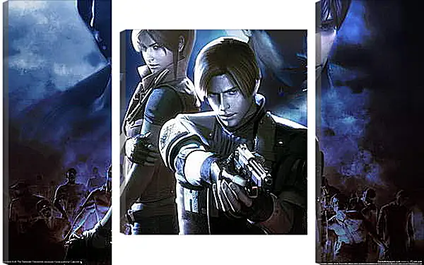 Модульная картина - Resident Evil: Chronicles Модульная картина - Resident Evil: Chronicles