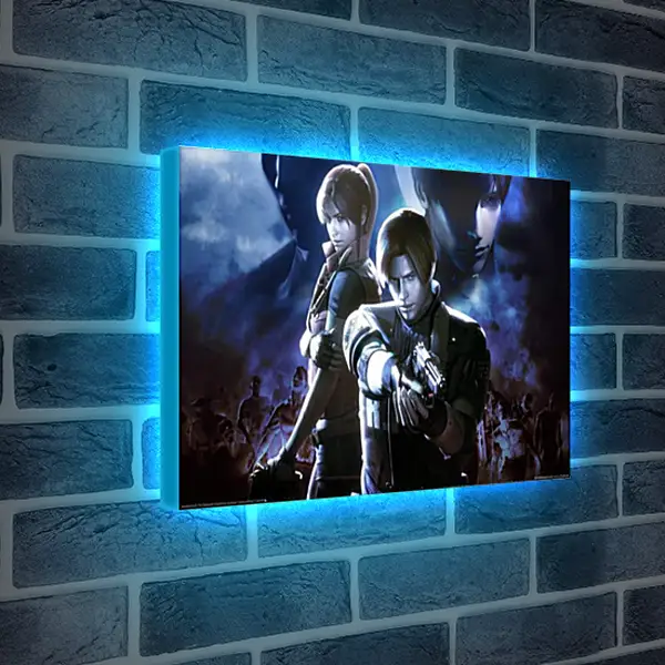 Лайтбокс световая панель - Resident Evil: Chronicles Лайтбокс световая панель - Resident Evil: Chronicles