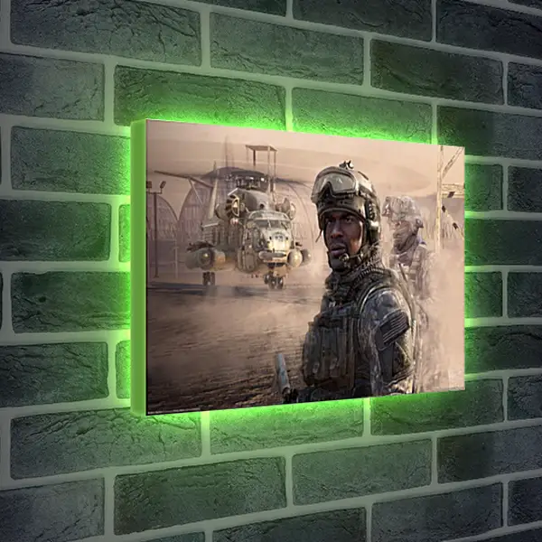 Лайтбокс световая панель - Call Of Duty 4: Modern Warfare Лайтбокс световая панель - Call Of Duty 4: Modern Warfare