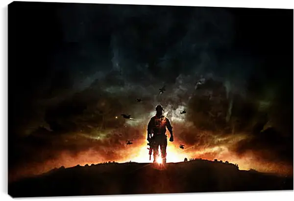 Постер на подрамнике - Battlefield 3 Постер на подрамнике - Battlefield 3