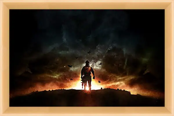 Картина в раме - Battlefield 3 Картина в раме - Battlefield 3
