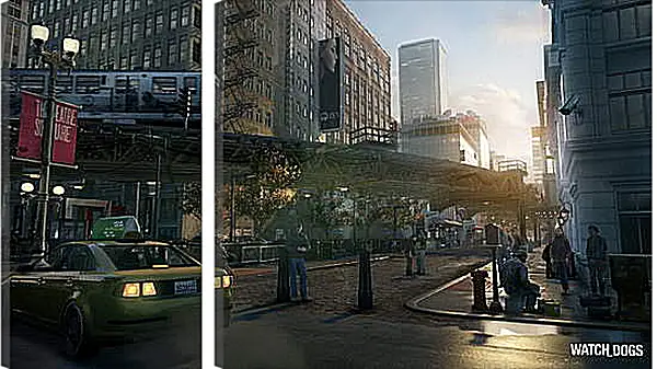Модульная картина - Watch Dogs Модульная картина - Watch Dogs