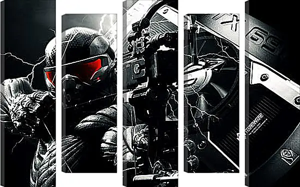 Модульная картина - Crysis 3 Модульная картина - Crysis 3