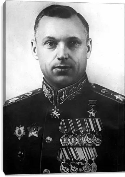 Постер на подрамнике - Константин Константинович Рокоссовский Постер на подрамнике - Константин Константинович Рокоссовский