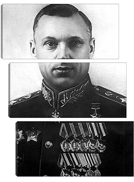 Модульная картина - Константин Константинович Рокоссовский Модульная картина - Константин Константинович Рокоссовский