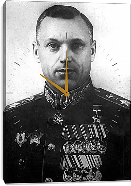 Часы картина - Константин Константинович Рокоссовский Часы картина - Константин Константинович Рокоссовский