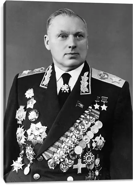 Постер на подрамнике - Константин Константинович Рокоссовский Постер на подрамнике - Константин Константинович Рокоссовский