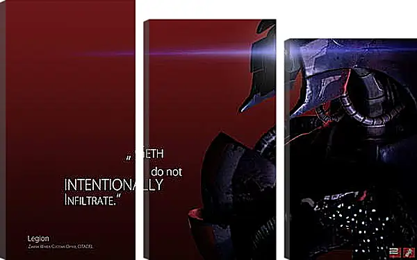 Модульная картина - Mass Effect 2 Модульная картина - Mass Effect 2