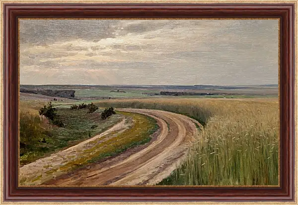 Картина в раме - Летний пейзаж. Иосиф Евстафиевич Крачковский Картина в раме - Летний пейзаж. Иосиф Евстафиевич Крачковский