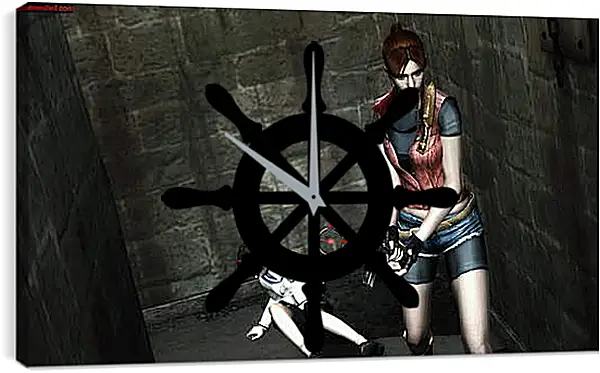 Часы картина - Resident Evil Часы картина - Resident Evil