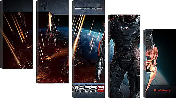 Модульная картина - Mass Effect 3 Модульная картина - Mass Effect 3