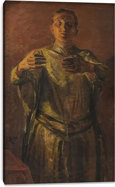 Постер на подрамнике - Lady Macbeth. Study. Педер Хенрик Кристиан Сартман Постер на подрамнике - Lady Macbeth. Study. Педер Хенрик Кристиан Сартман