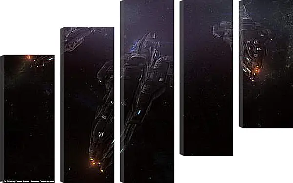 Модульная картина - Mass Effect 3 Модульная картина - Mass Effect 3