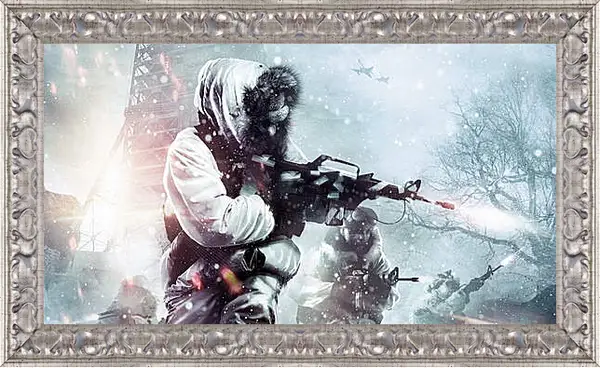 Картина в раме - Call Of Duty: Black Ops Картина в раме - Call Of Duty: Black Ops