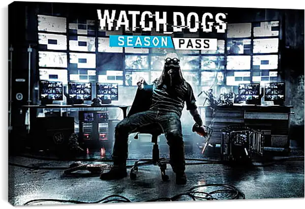 Постер на подрамнике - Watch Dogs Постер на подрамнике - Watch Dogs