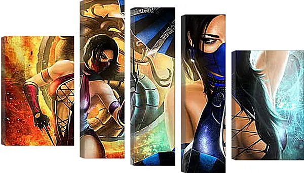 Модульная картина - Mortal Kombat Модульная картина - Mortal Kombat