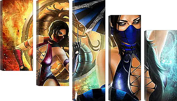 Модульная картина - Mortal Kombat Модульная картина - Mortal Kombat