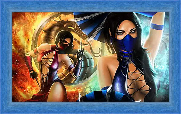 Картина в раме - Mortal Kombat Картина в раме - Mortal Kombat