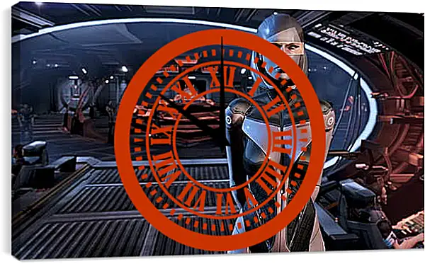 Часы картина - Mass Effect 3 Часы картина - Mass Effect 3