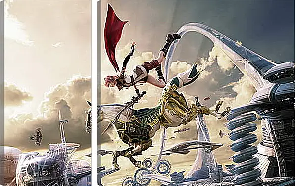 Модульная картина - Final Fantasy XIII Модульная картина - Final Fantasy XIII