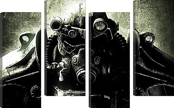 Модульная картина - Fallout 3 Модульная картина - Fallout 3