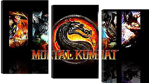 Модульная картина - Mortal Kombat Модульная картина - Mortal Kombat