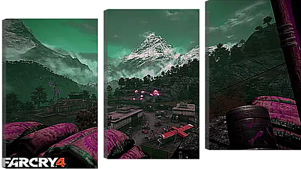 Модульная картина - Far Cry 4 Модульная картина - Far Cry 4
