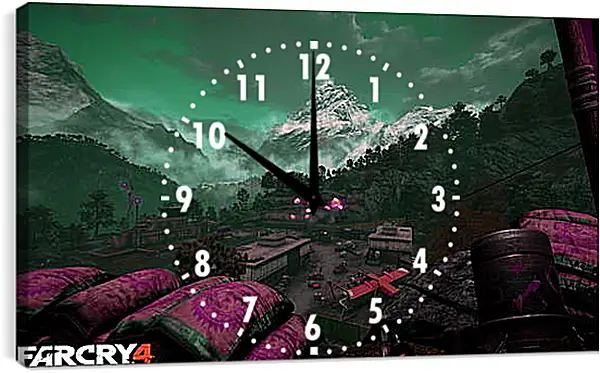 Часы картина - Far Cry 4 Часы картина - Far Cry 4