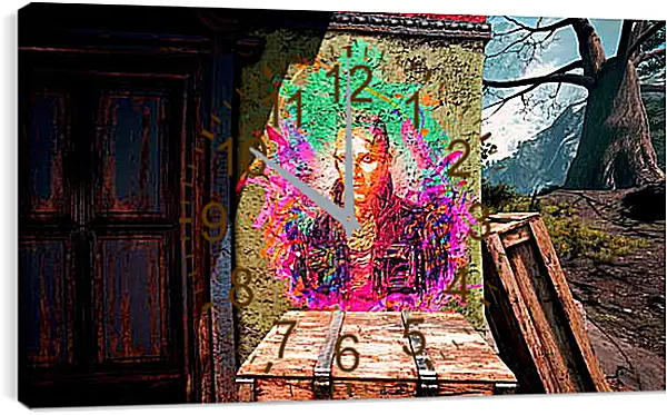 Часы картина - Far Cry 4 Часы картина - Far Cry 4
