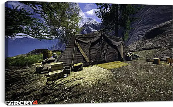 Постер на подрамнике - Far Cry 4 Постер на подрамнике - Far Cry 4