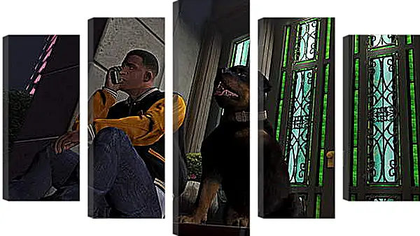 Модульная картина - Grand Theft Auto V Модульная картина - Grand Theft Auto V