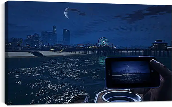 Постер на подрамнике - Grand Theft Auto V Постер на подрамнике - Grand Theft Auto V