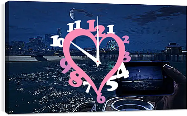 Часы картина - Grand Theft Auto V Часы картина - Grand Theft Auto V