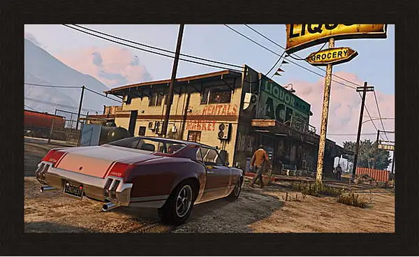 Картина в раме - Grand Theft Auto V Картина в раме - Grand Theft Auto V