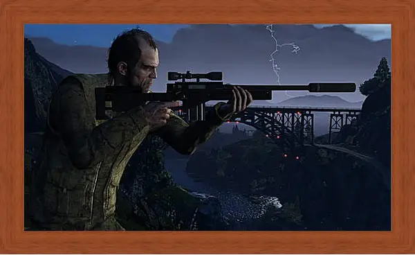 Картина в раме - Grand Theft Auto V Картина в раме - Grand Theft Auto V