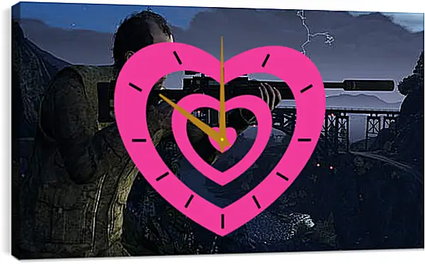 Часы картина - Grand Theft Auto V Часы картина - Grand Theft Auto V