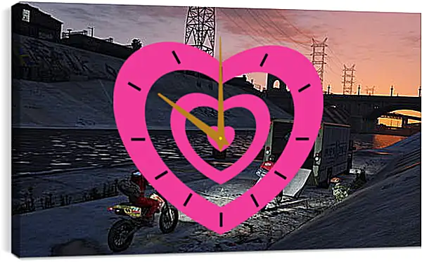 Часы картина - Grand Theft Auto V Часы картина - Grand Theft Auto V