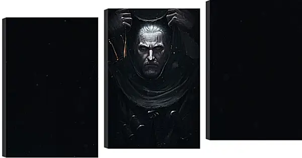 Модульная картина - The Witcher (Ведьмак), таинственный Геральт Модульная картина - The Witcher (Ведьмак), таинственный Геральт