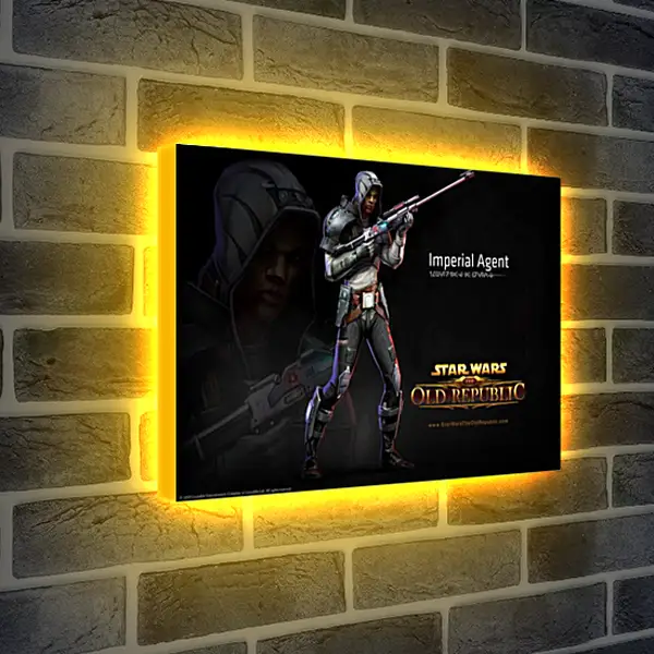 Лайтбокс световая панель - Star Wars: The Old Republic Лайтбокс световая панель - Star Wars: The Old Republic